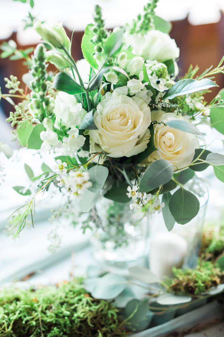 Floral Design Marnie & Drew Eco Friendly Inspired Wedding by Jennifer Picard Photography