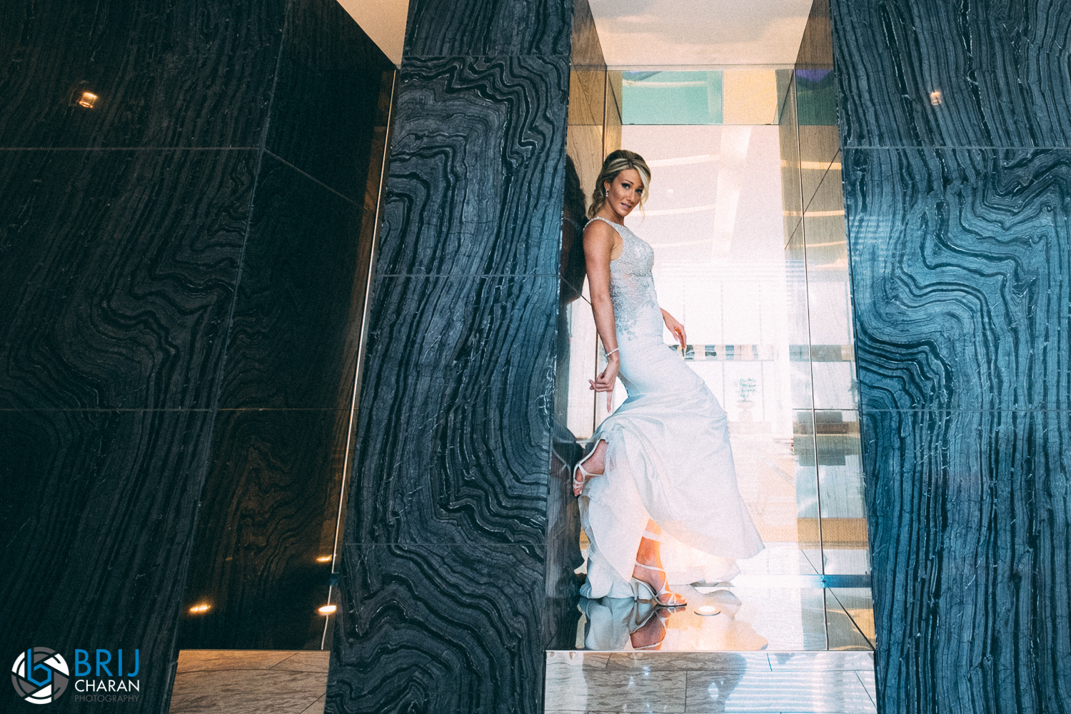 Bride in styled session Vancouver Wedding