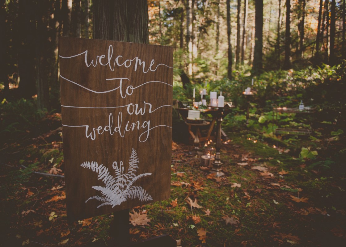 Into the Woods Inspiration Vancouver Island West Coast Weddings Magazine