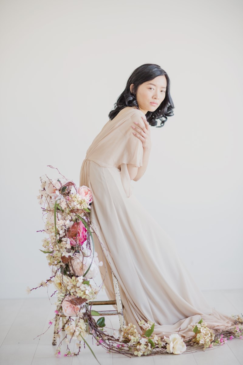 Asian Botanical Beauty Maru Photography Deborah Lee Designs West Coast Weddings Magazine