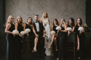 Bridal Party Formal Kayseeb abd Stevan Silk Sophistication Ophelia Photography Vancouver West Coast Weddings Magazine