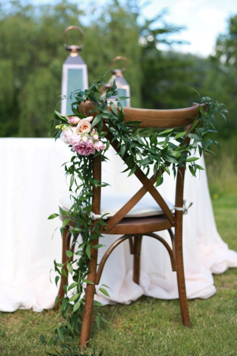 Elegant + Pretty Champagne Reception Inspiration | West Coast Weddings