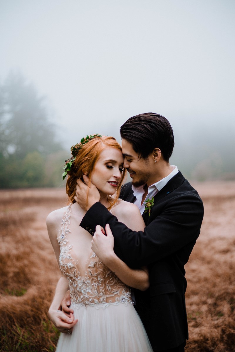 Celtic Bride Wedding Inspiration by Megan Maundrell and Alexandra Loughton Vancouver Island