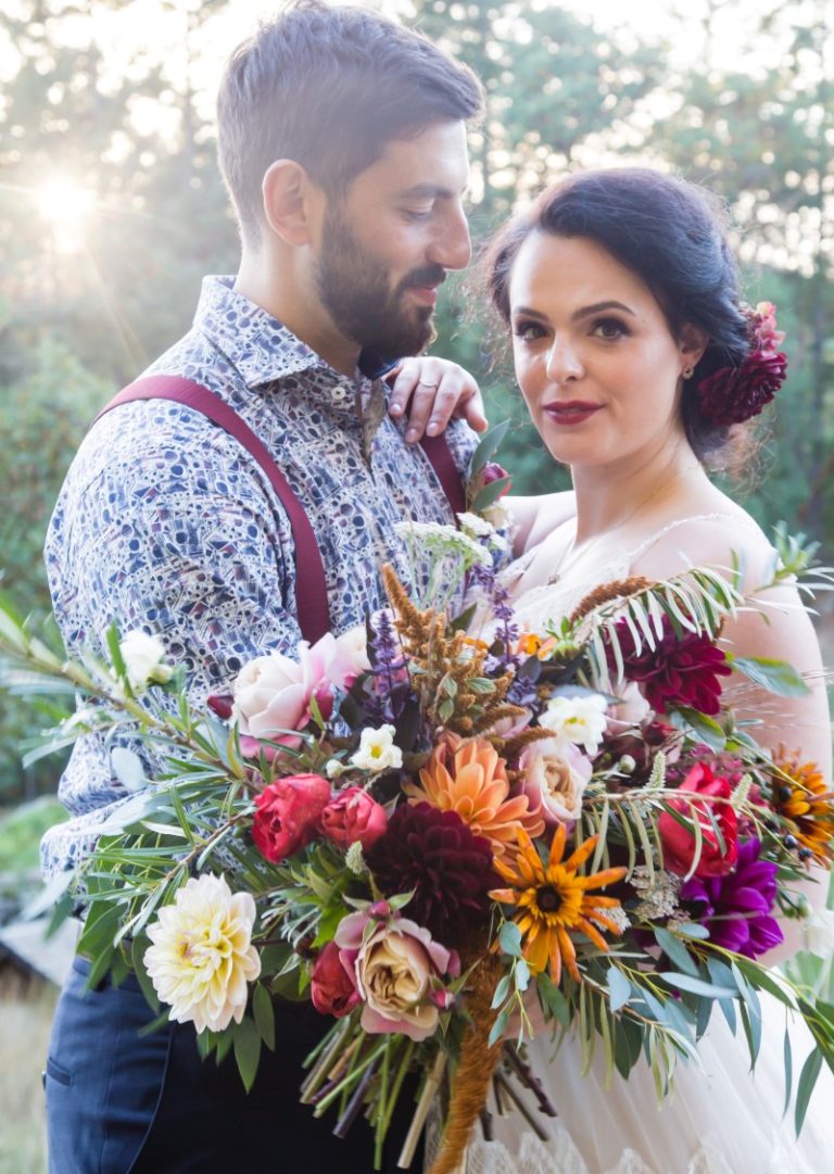 Spanish Style Forest Wedding on Vancouver Island