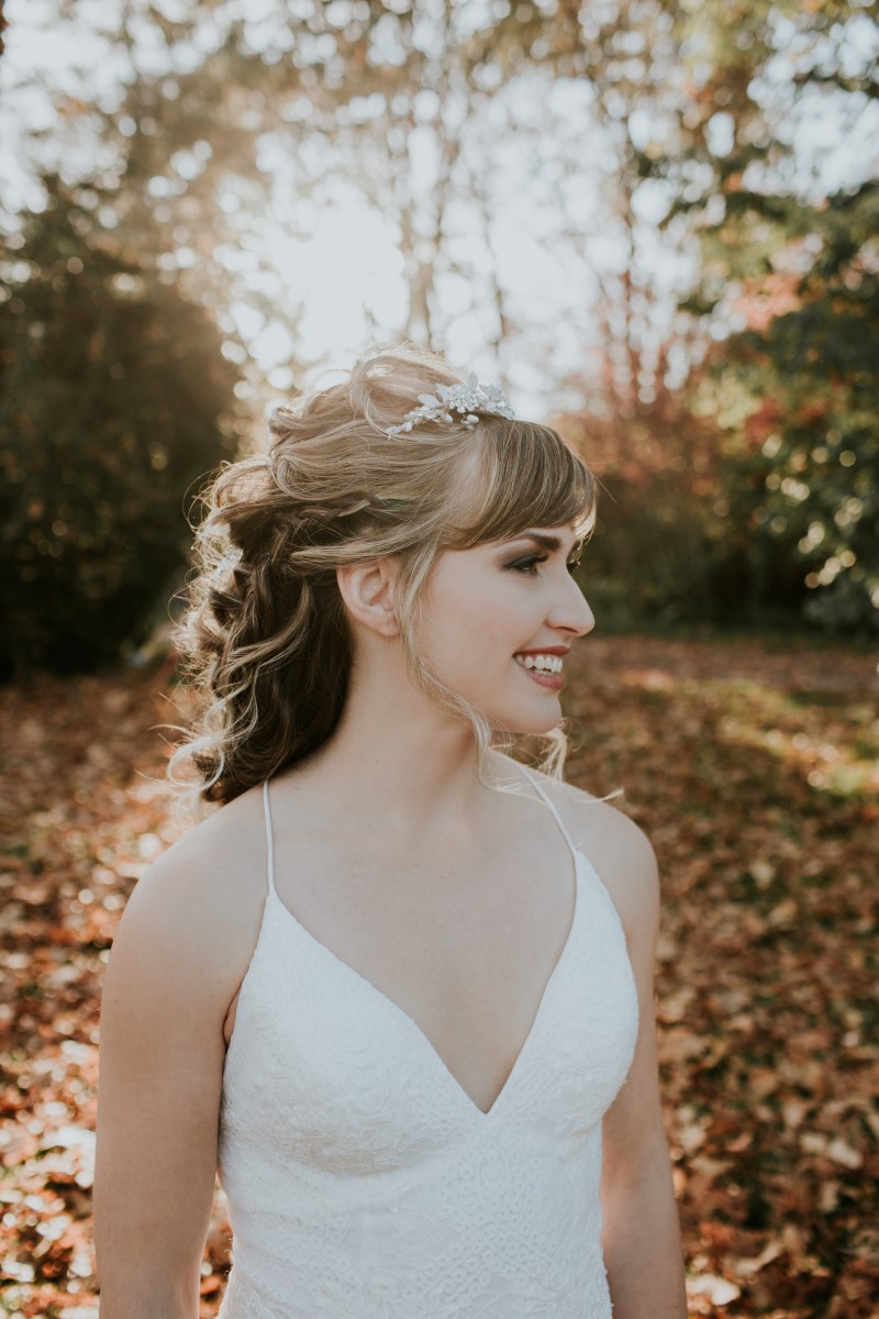 Game of Thrones Bridal Inspiration on Vancouver Island with Hair by Marlee of Willow Hair Salon and Makeup by Mandy