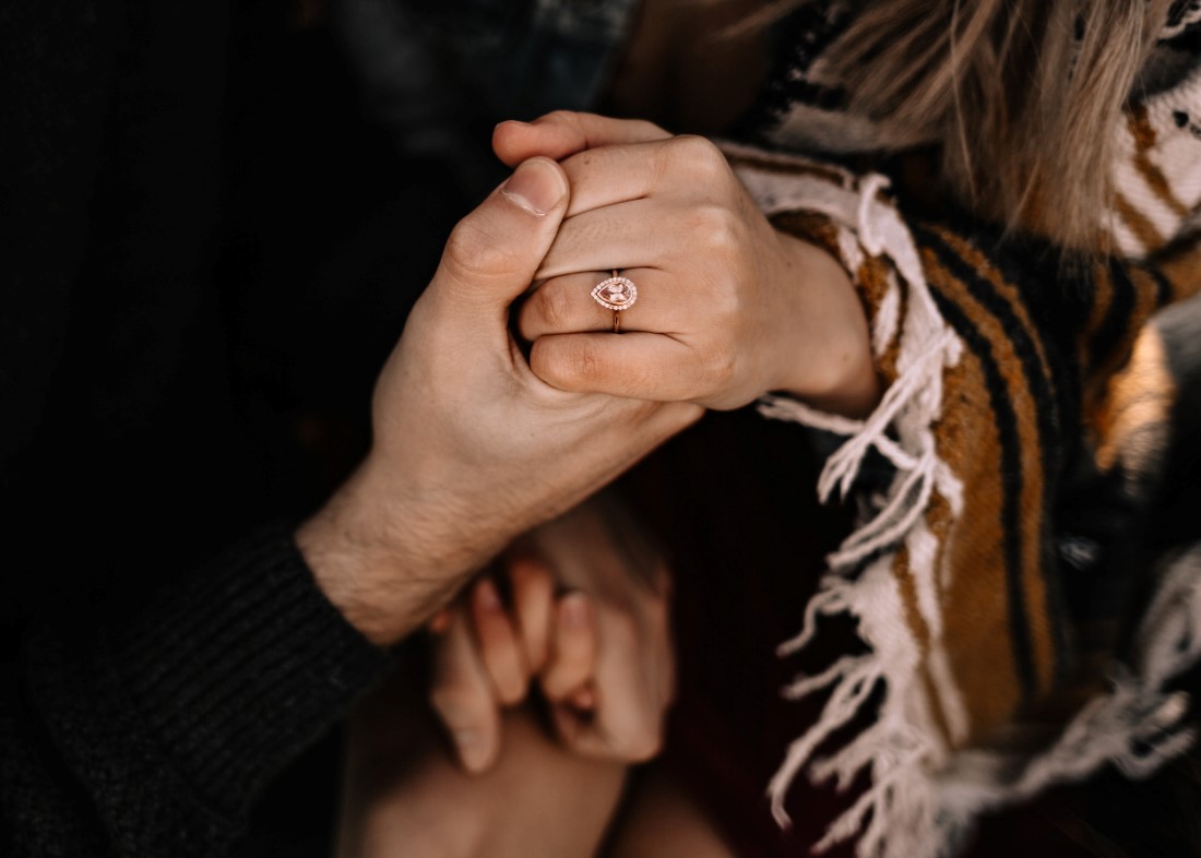 She said yes and here is the ring to prove it Evergrey Photography