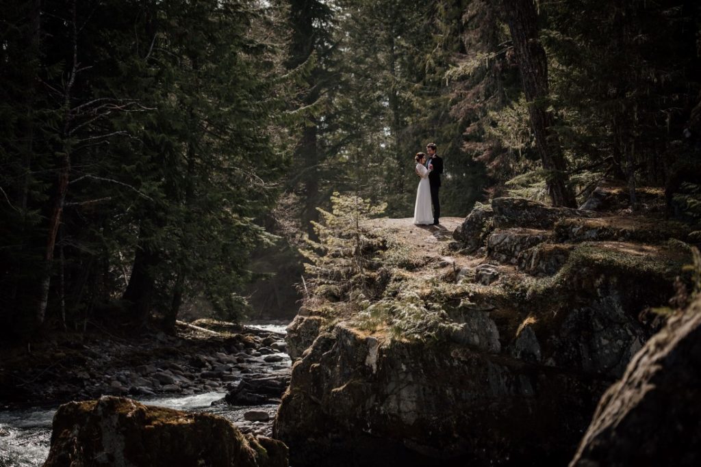 Stone Circle Wedding at Whistler by Emily Serrell PHotography