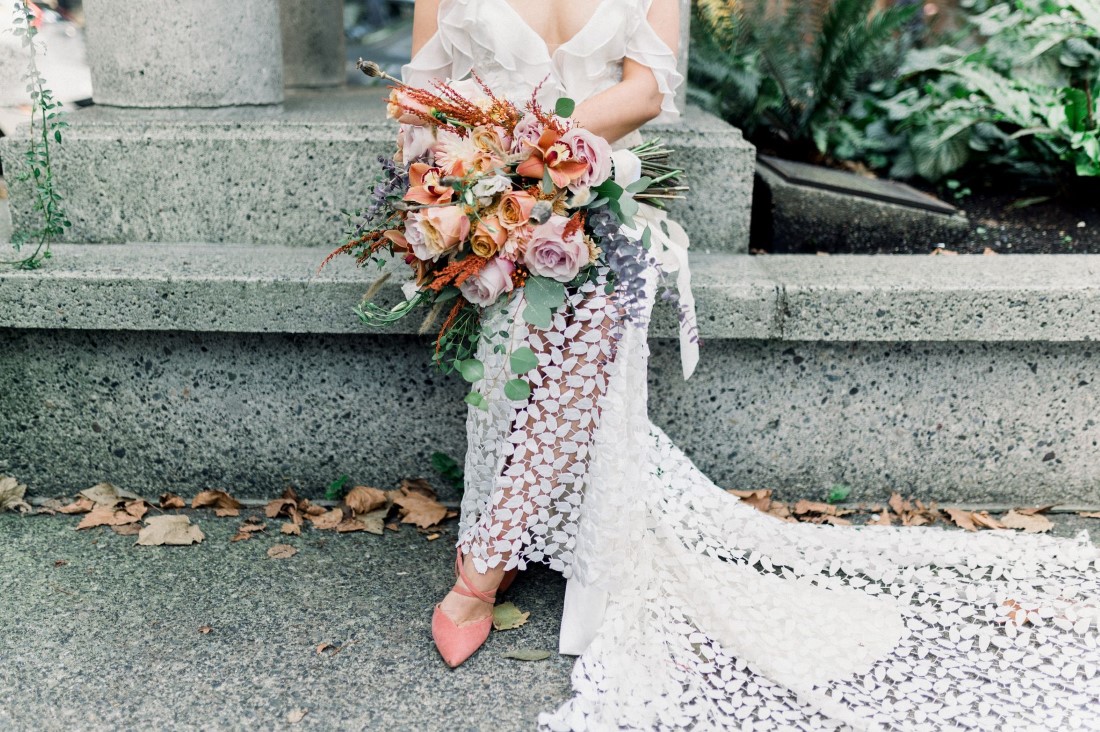 Bridal bouquet by Fremont Flower Vancouver
