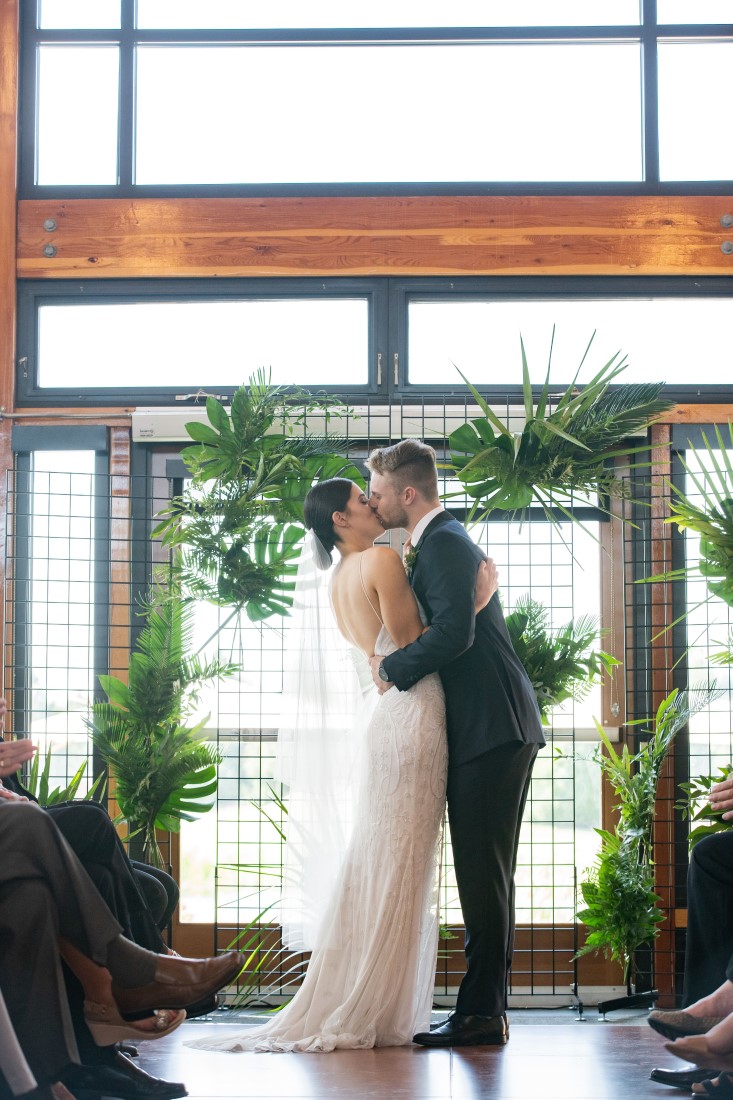 Patchwork Media Kiss Gorgeous Green Wedding for Sydney + Travis