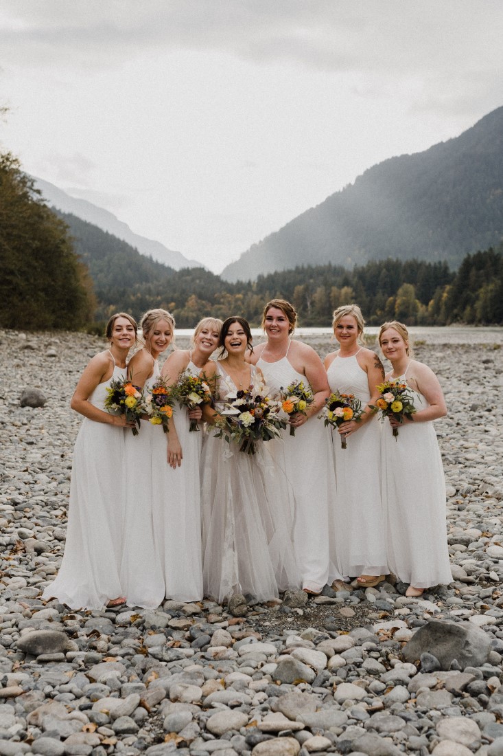 The Augusts Bridesmaids ‘I Do’ With a View at American Creek Lodge