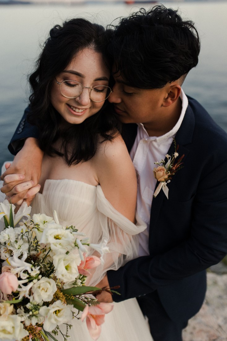 The Augusts Newlyweds Seaside in the City Vancouver Wedding Inspiration