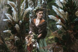 Autumn WeddiAutumn Wedding Elegance forest by Vancouver Mobile Makeup