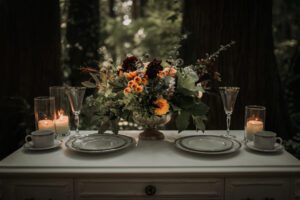Forest Glam Inspiration Table by Family Archive Photography