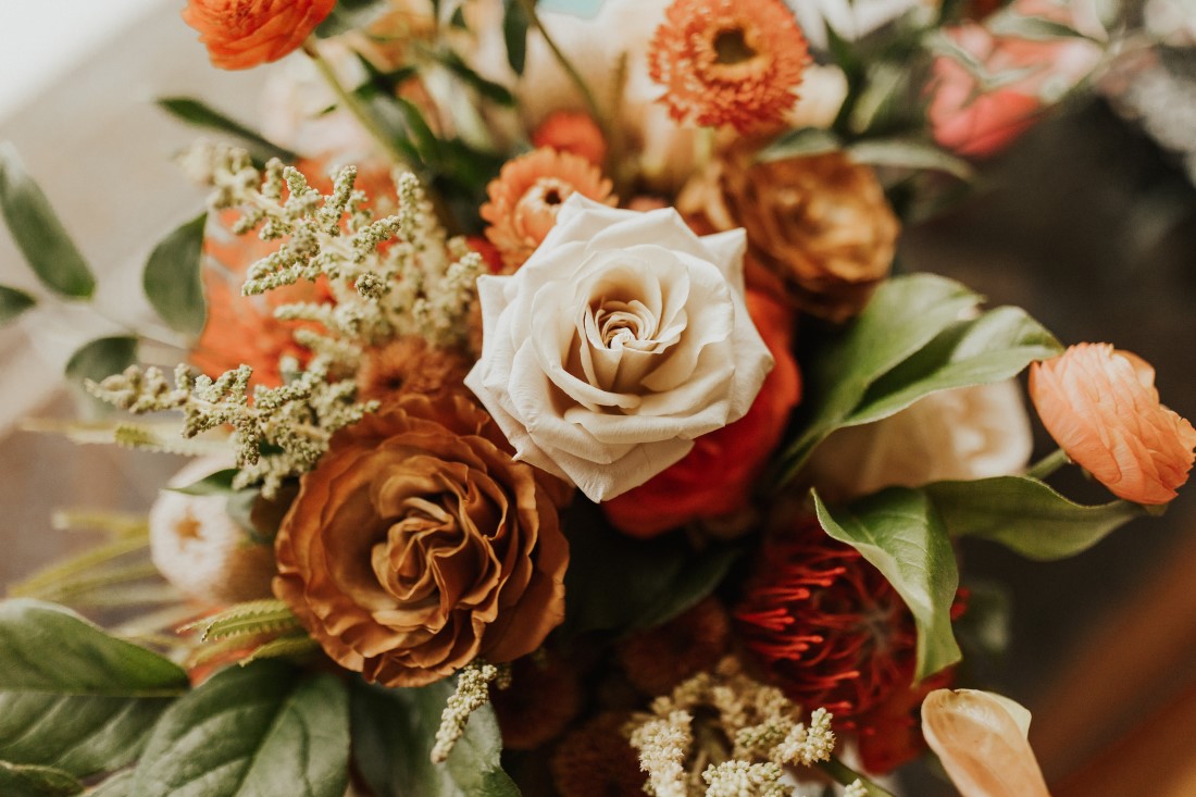 Blush Rose wedding florals by Maria Limon