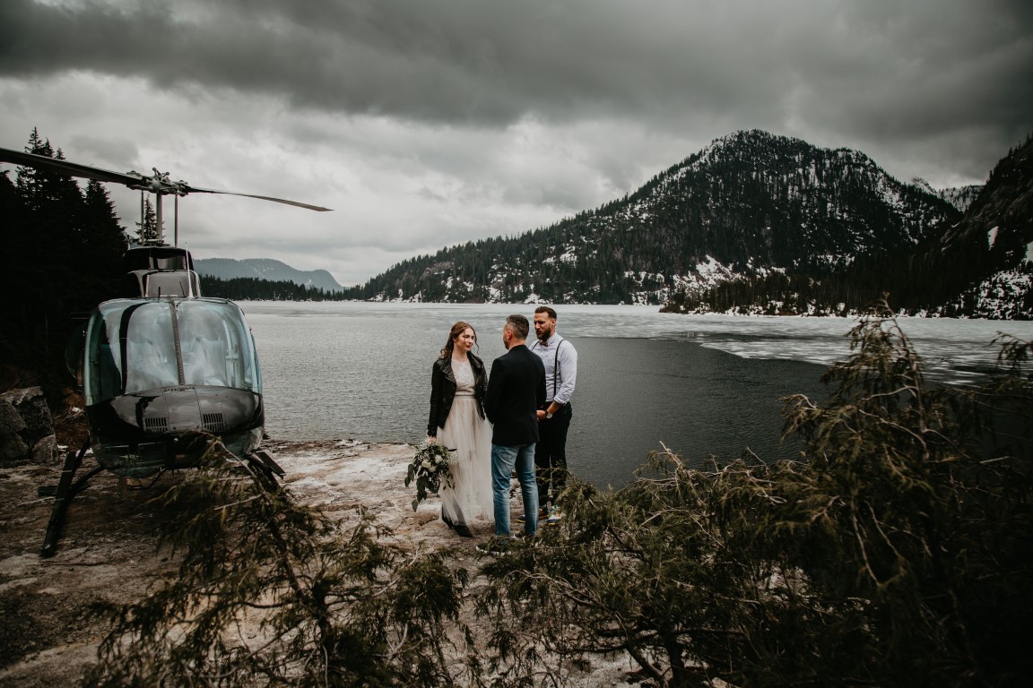 Young Hip and Married elopement in British Columbia