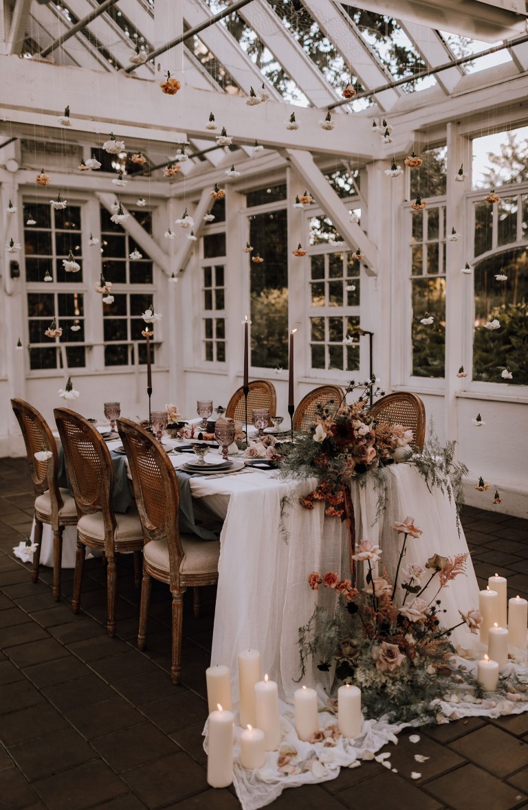 A Greenhouse Romance reception