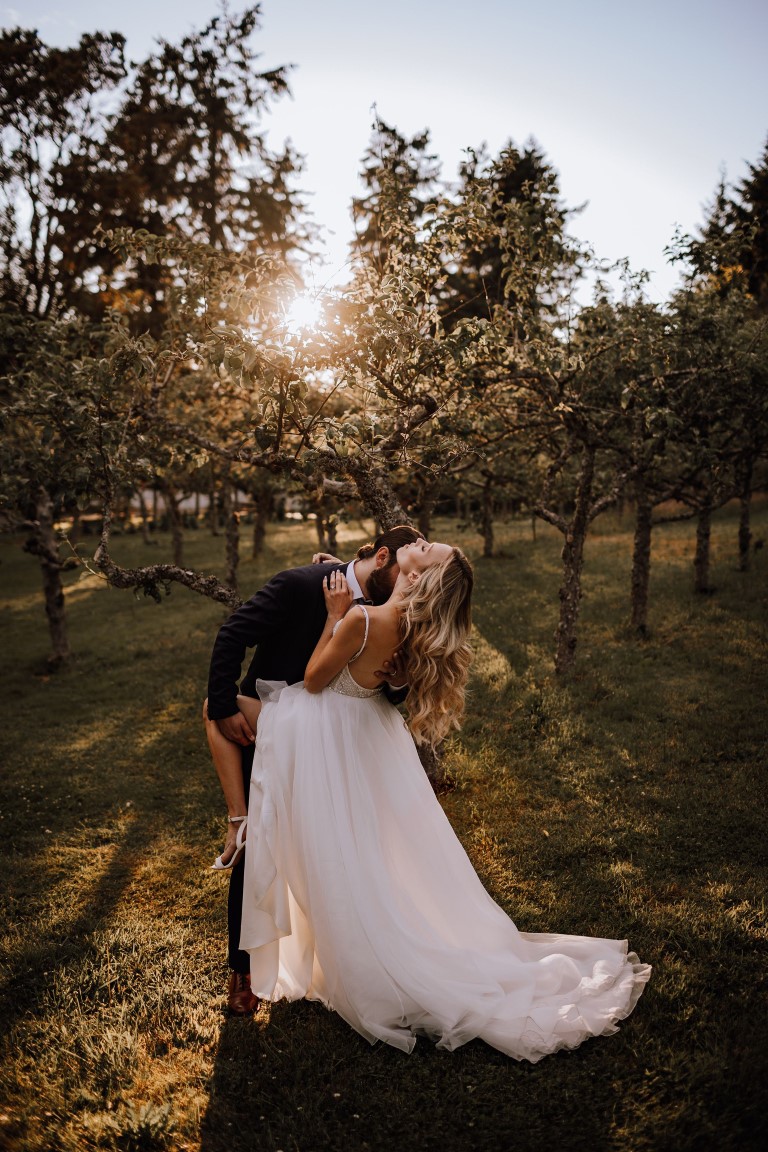 A Greenhouse Romance embrace