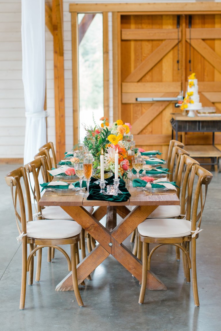 Farm Table by Blue Lily Event Planning on Vancouver Island