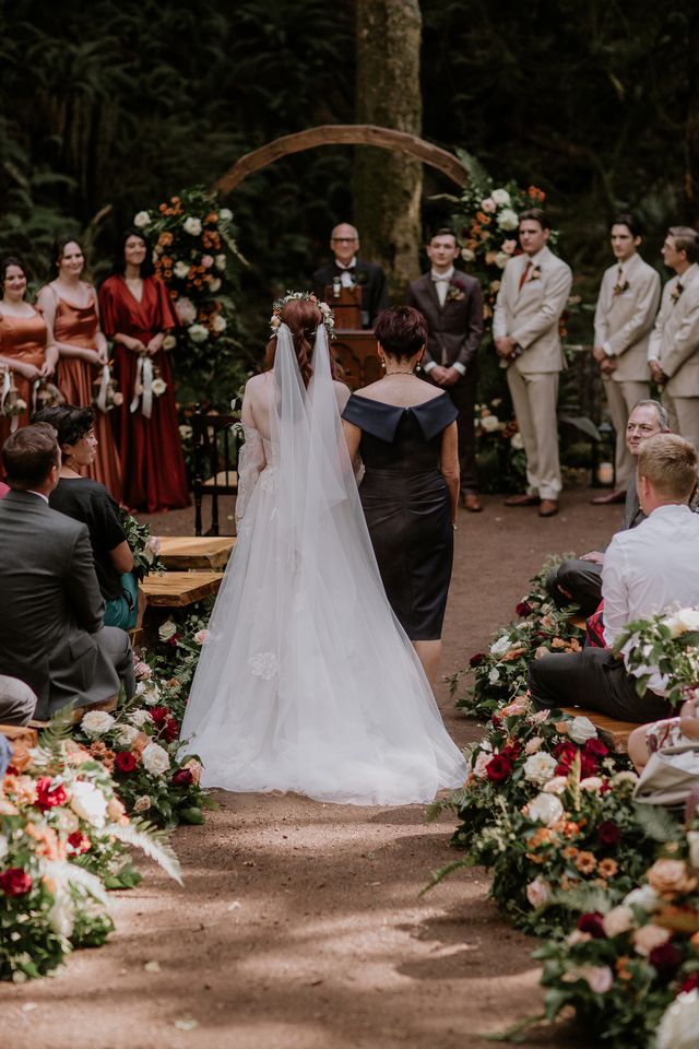 Forest Fairytale Wedding at Cedar Haven Vancouver Island