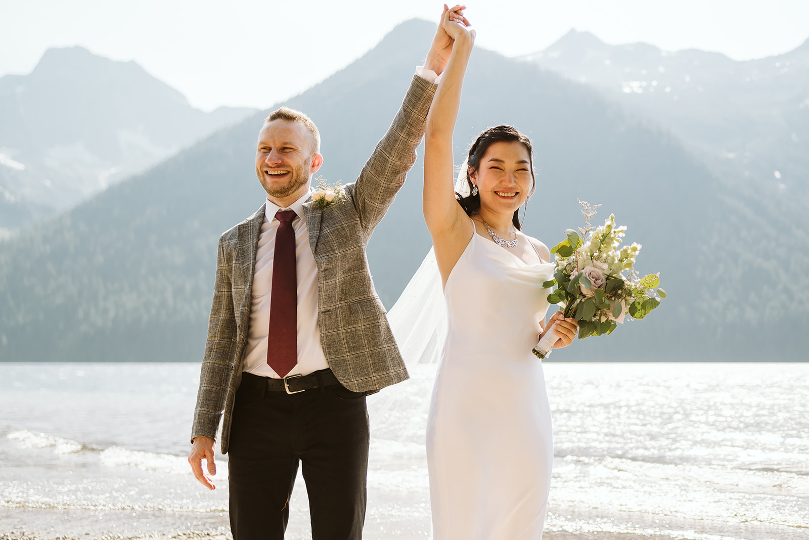 Intimate + Adventurous Lake Wedding by Jordyn Keller Photo