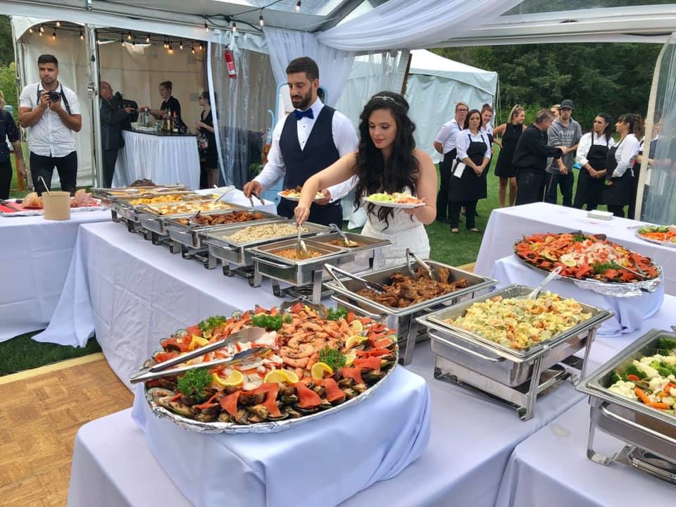 Portuguese reception food by Rivkah Photo