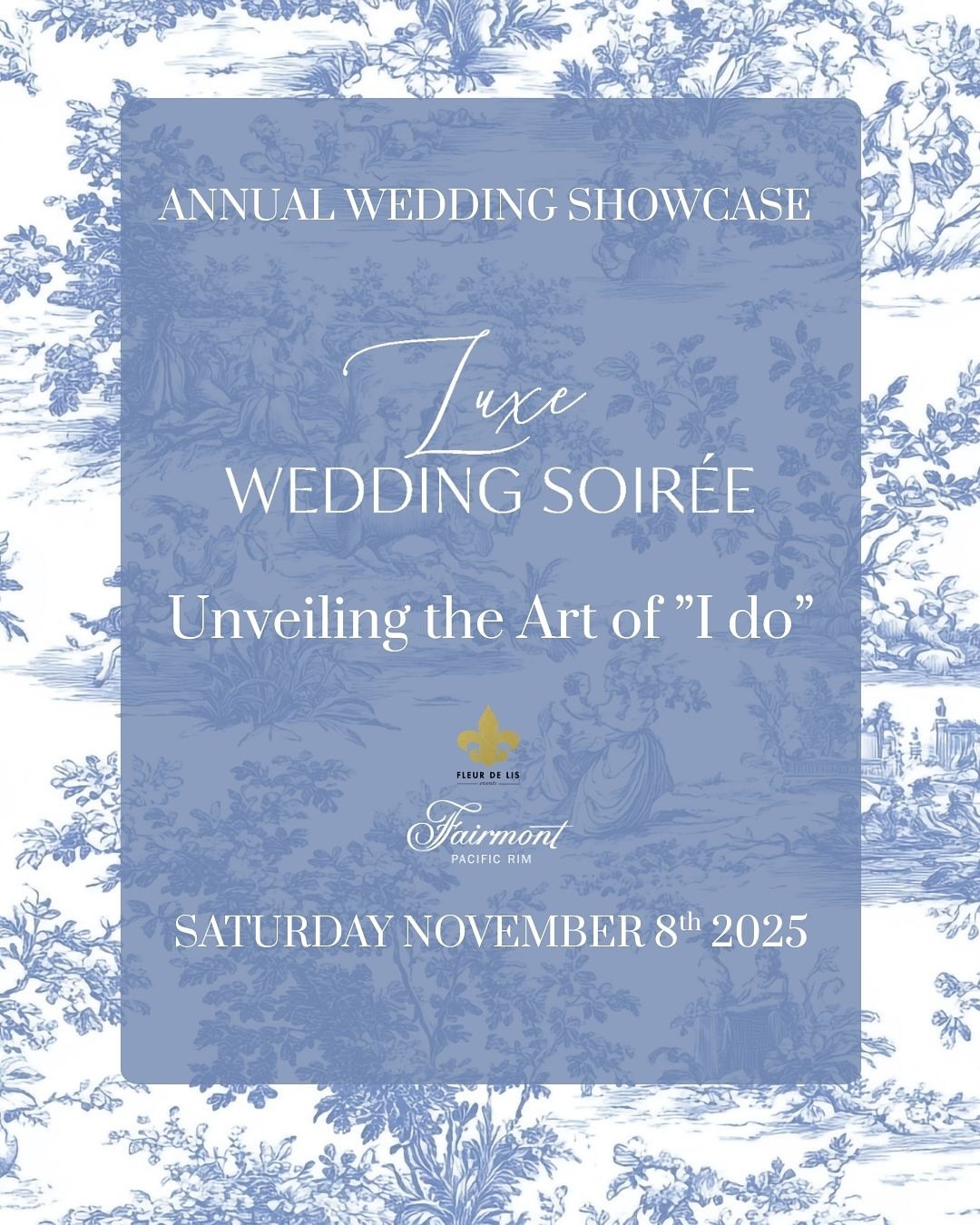 Luxe Wedding Soirée at Fairmont Pacific Rim