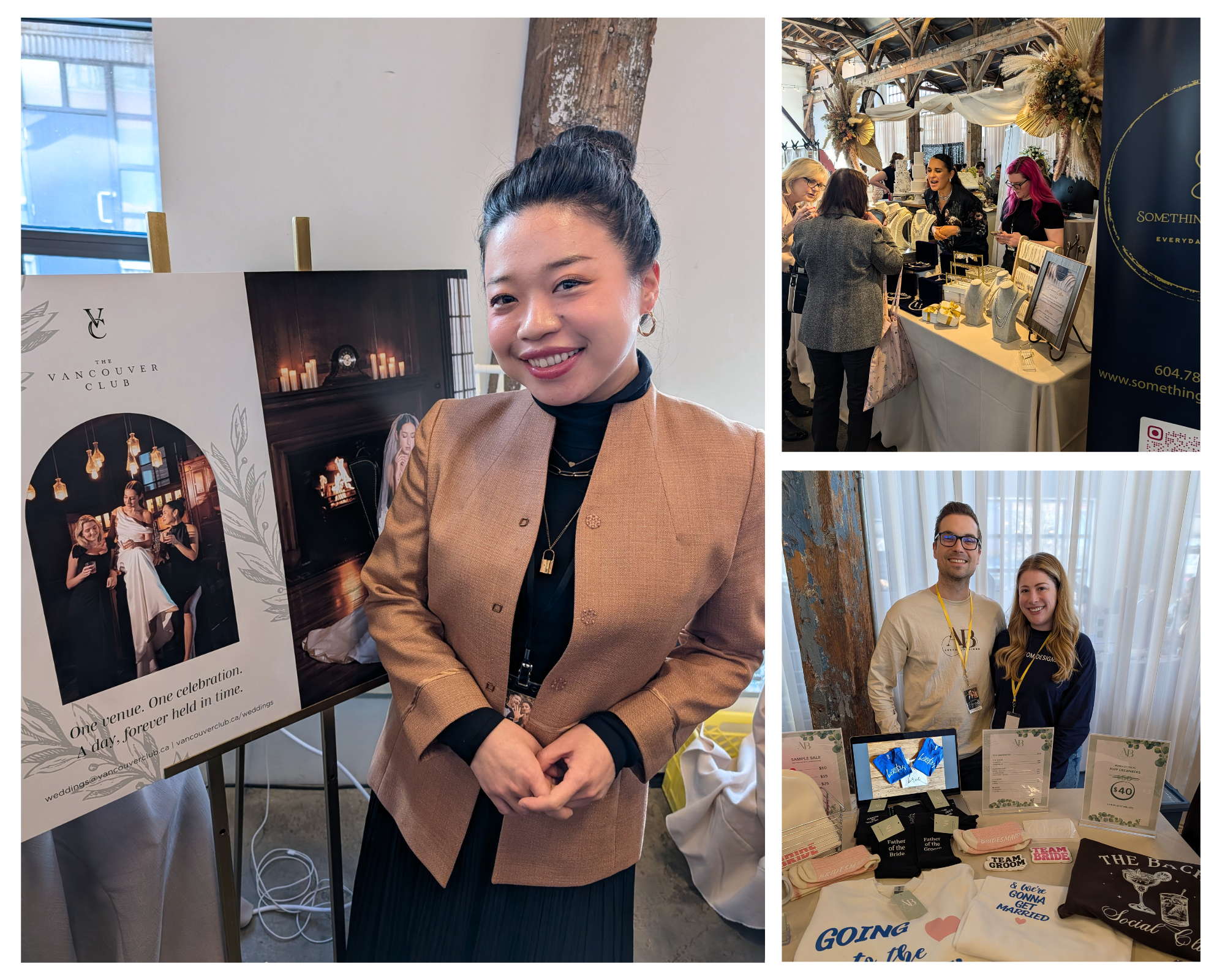 west coast weddings, engaged vancouver, bridal event, helen siwak, shipyards, north vancouver