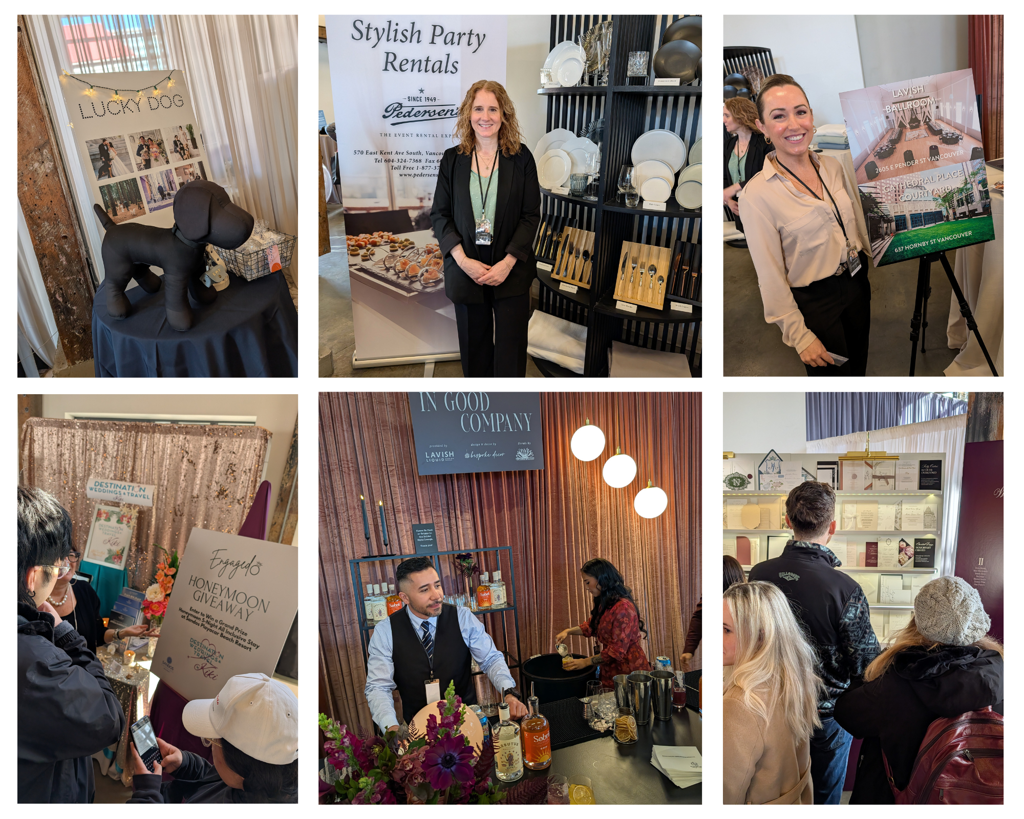 west coast weddings, engaged vancouver, bridal event, helen siwak, shipyards, north vancouver