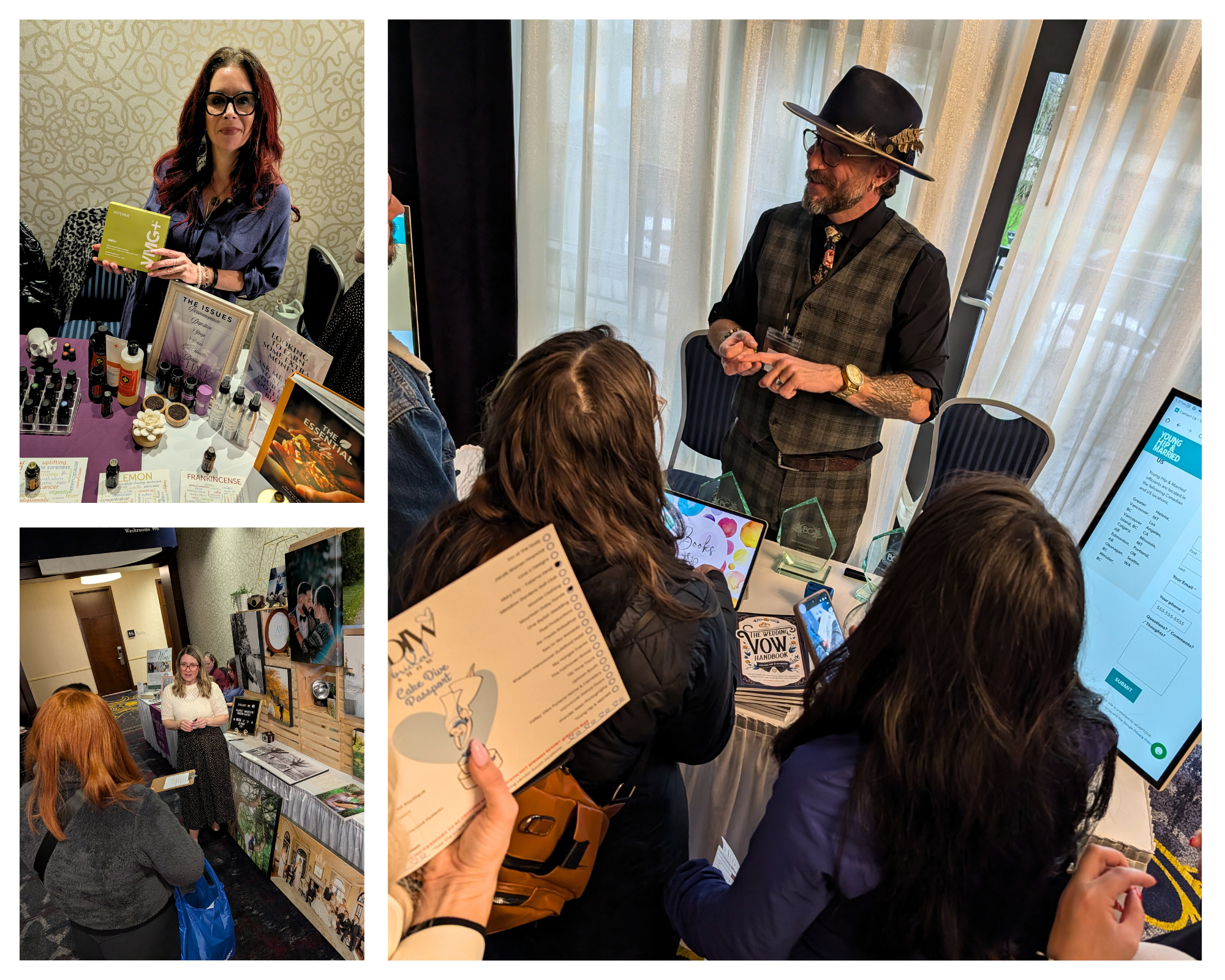 all dressed in white bridal show, west coast weddings, bridal event, helen siwak, vancouver, bc, yvr, delta hotels