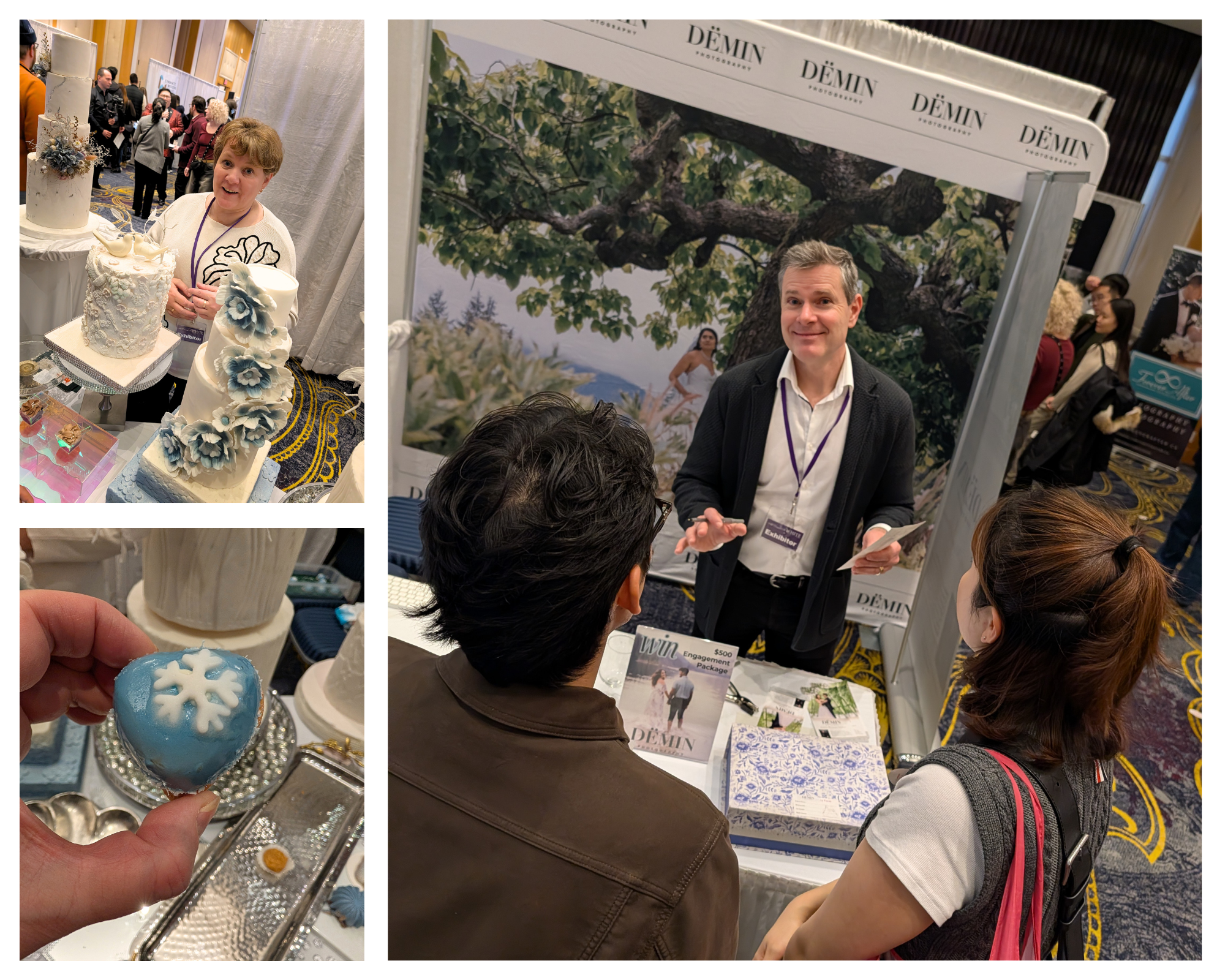 all dressed in white bridal show, west coast weddings, bridal event, helen siwak, vancouver, bc, yvr, delta hotels