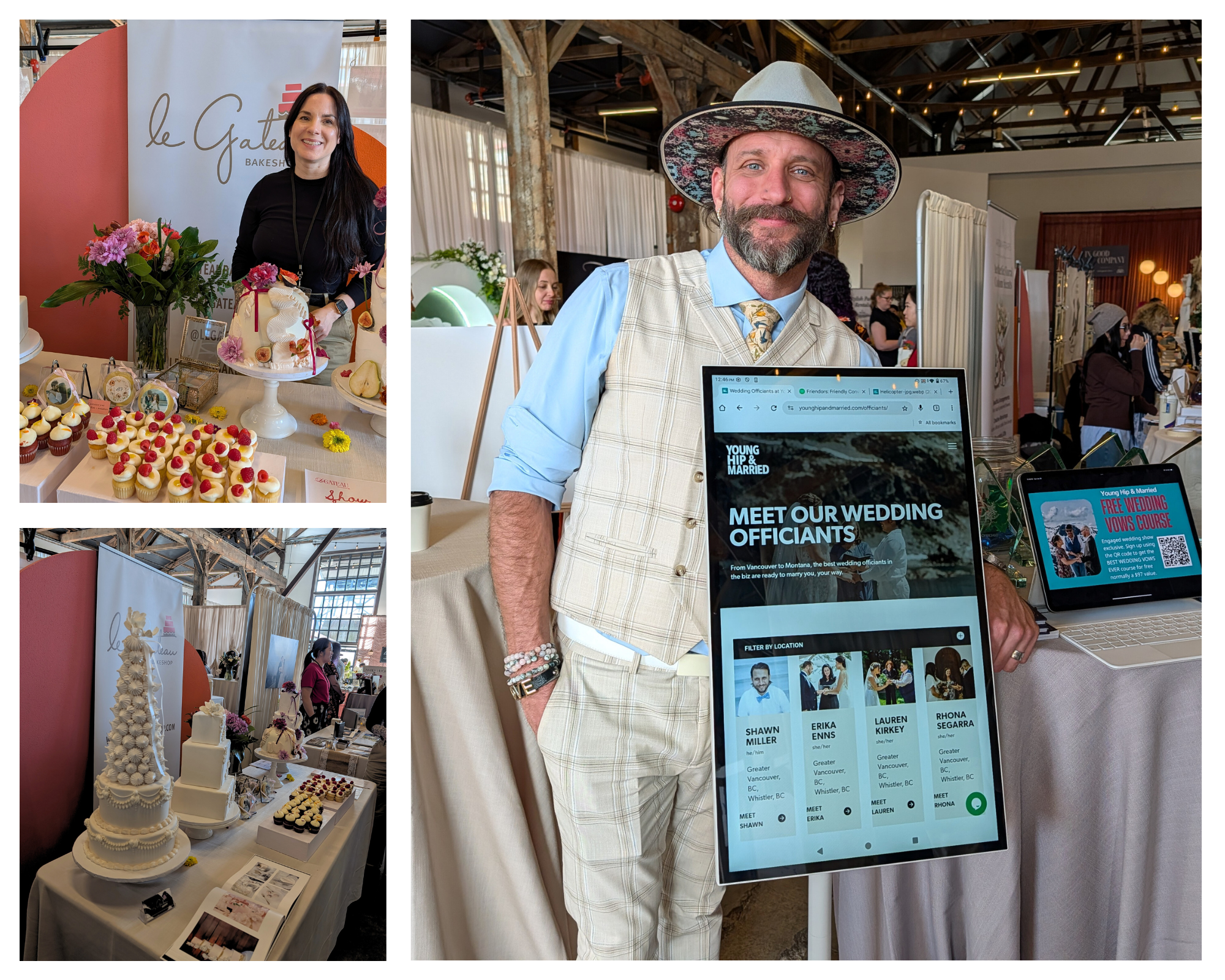 west coast weddings, engaged vancouver, bridal event, helen siwak, shipyards, north vancouver