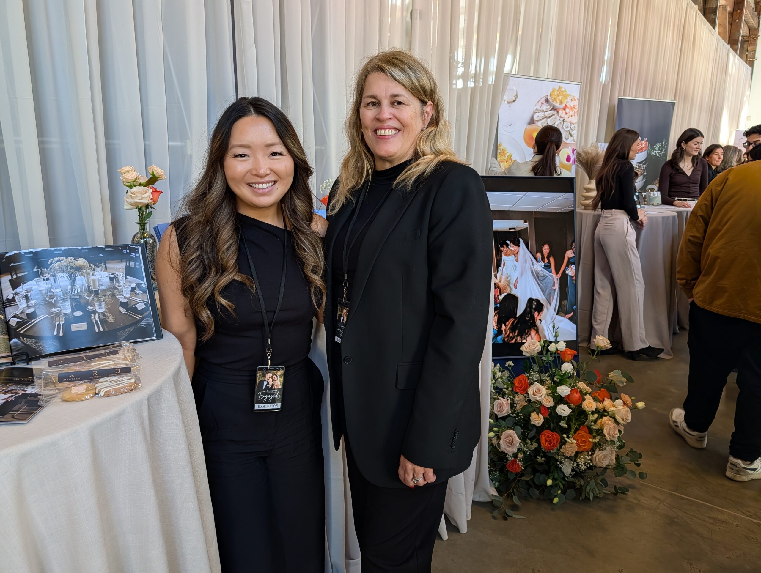 west coast weddings, engaged vancouver, bridal event, helen siwak, shipyards, north vancouver