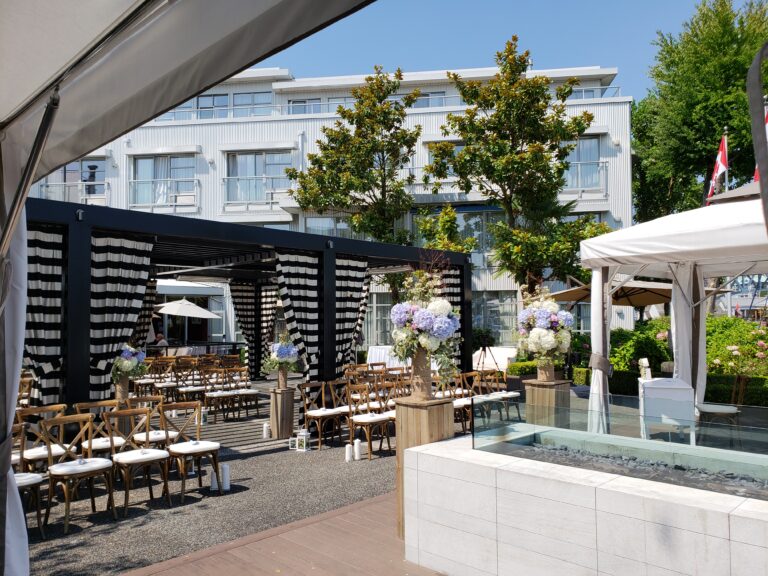 dockside restaurant, granville island hotel, event venue, vancouver, bc, west coast weddings, yvr