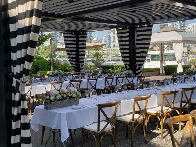 dockside restaurant, granville island hotel, event venue, vancouver, bc, west coast weddings, yvr