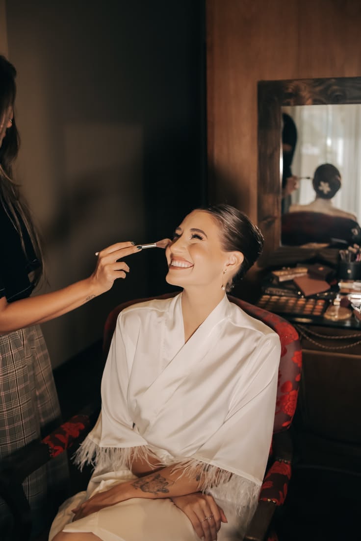 Bridal beauty and makeup